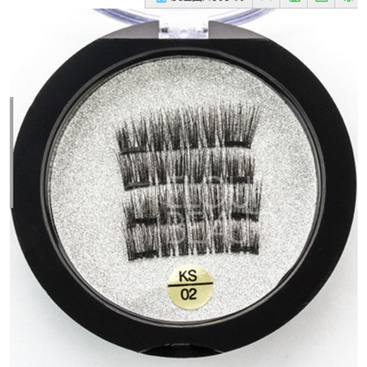 Newest silk magnetic eyelashes China factory wholesale EA33